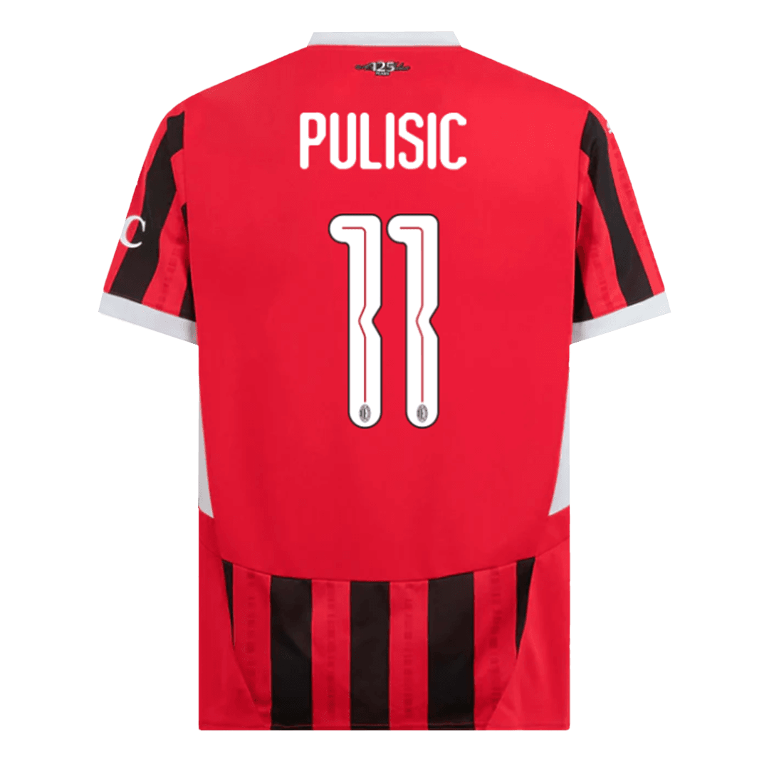 PULISIC #11 AC Milan Home football shirt 2024/25 - UCL