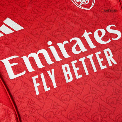 Authentic GYÖKERES #14 Arsenal Home Soccer Jersey 2025/26 Red