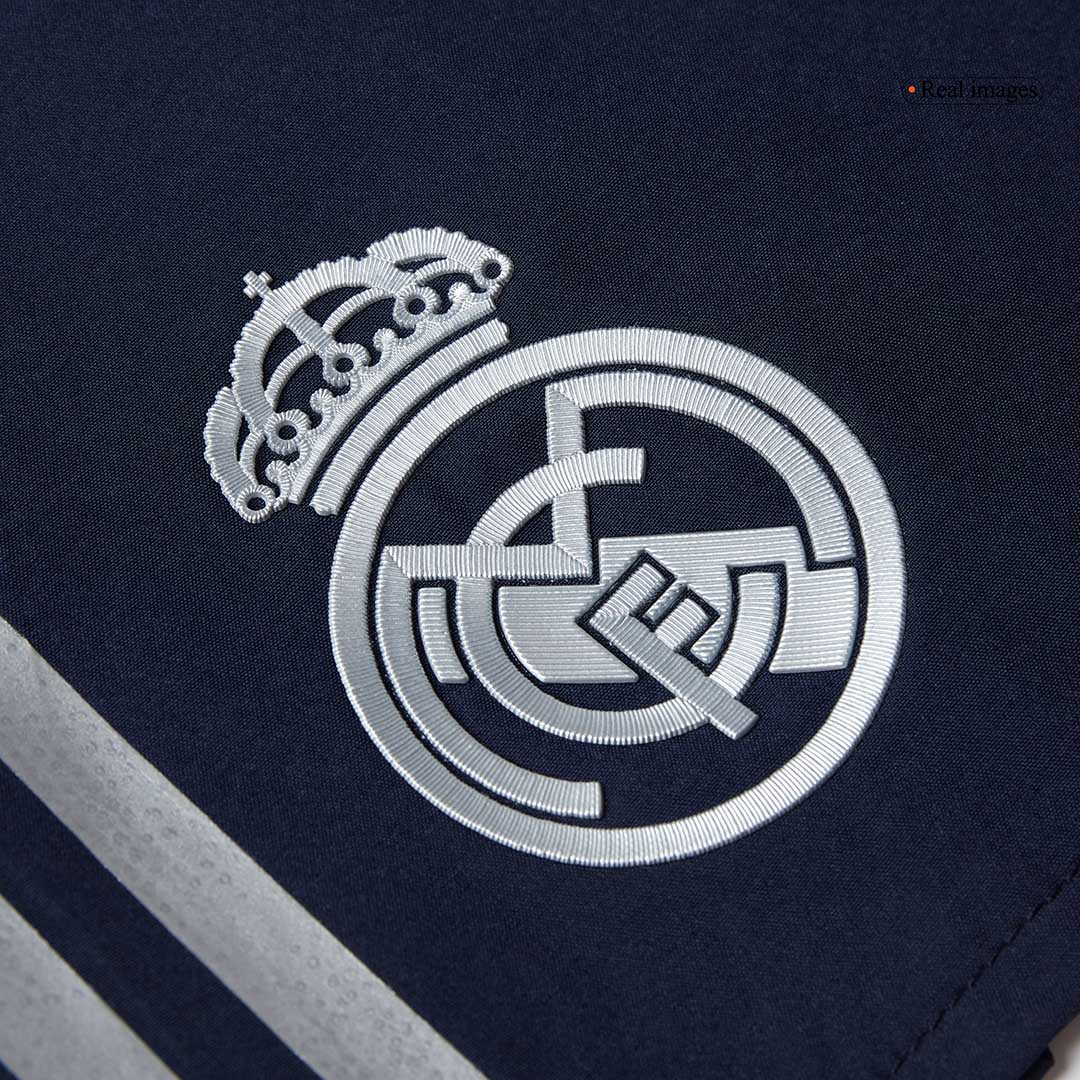 Authentic Real Madrid Away Soccer Shorts 25/26 Navy