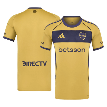 Boca Juniors Away Soccer Jersey 2025/26 Yellow