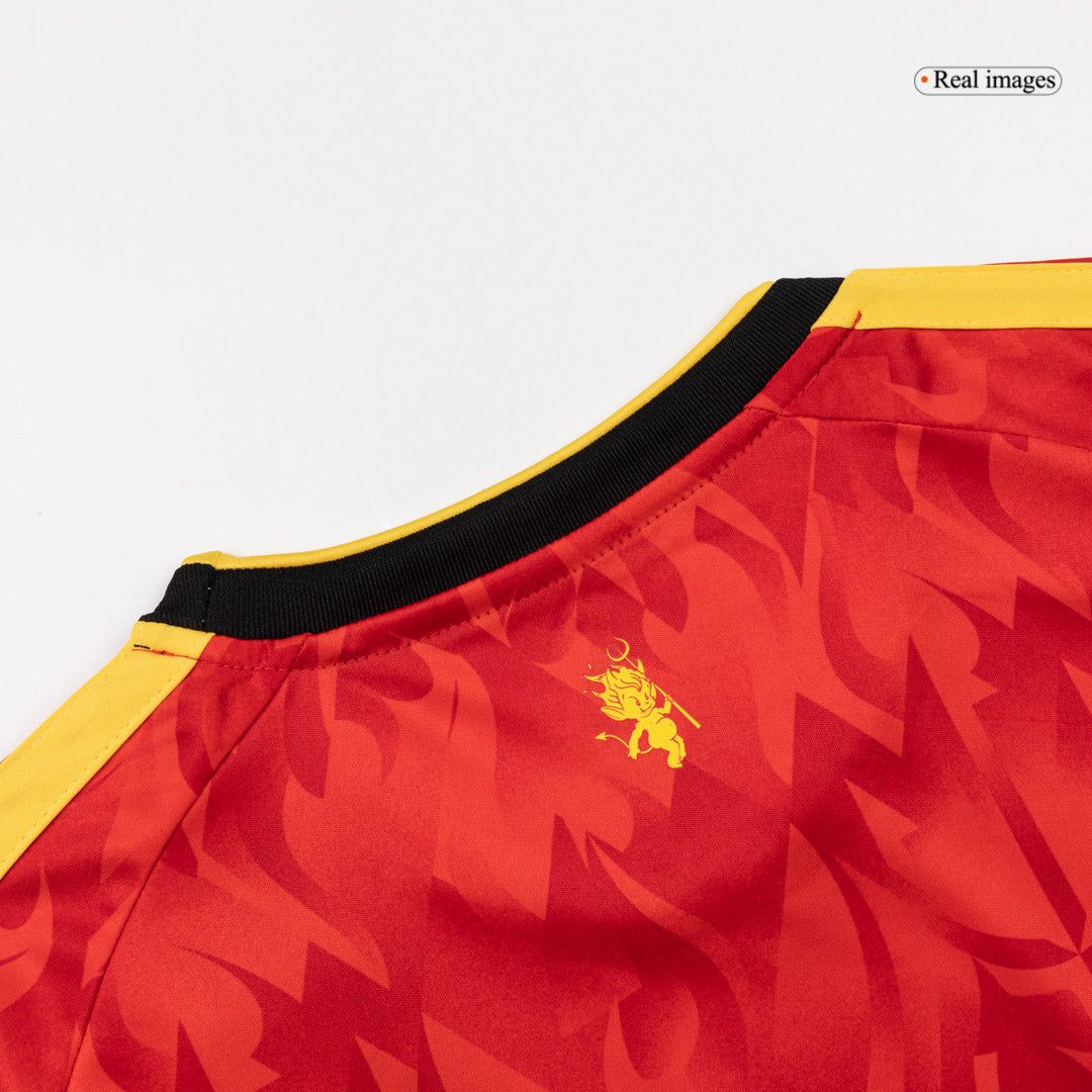 LUKAKU #9 Belgium Home Soccer Jersey World Cup 2026 Red