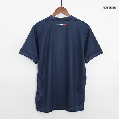 O.DEMBÉLÉ #10 PSG Home Soccer Jersey 2024/25 Navy - UCL
