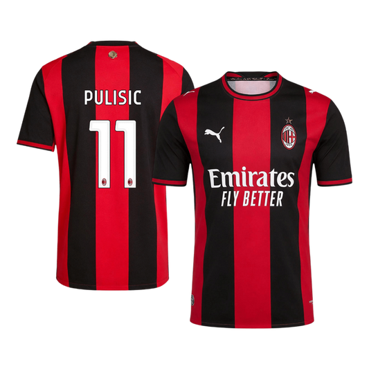 Player Version PULISIC #11 AC Milan Home Football Jersey 2026/27