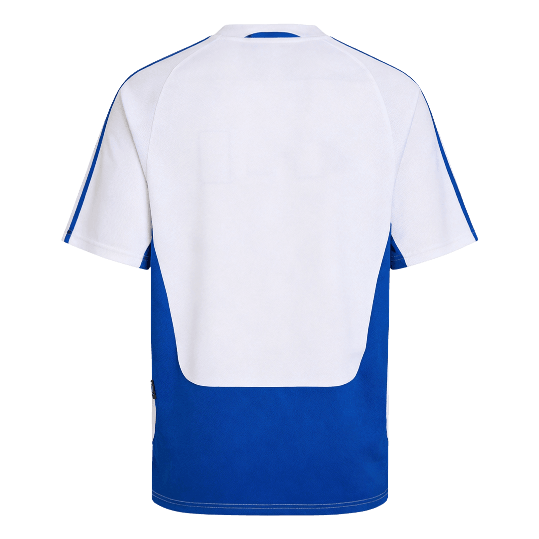 Men Retro Fan Version Greece Away Soccer Jersey Euro Cup 2004 White