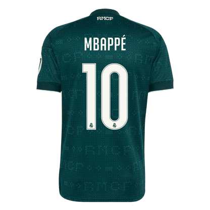 MBAPPÉ #10 Real Madrid Away Football Jersey 2026/27 Green - image 3