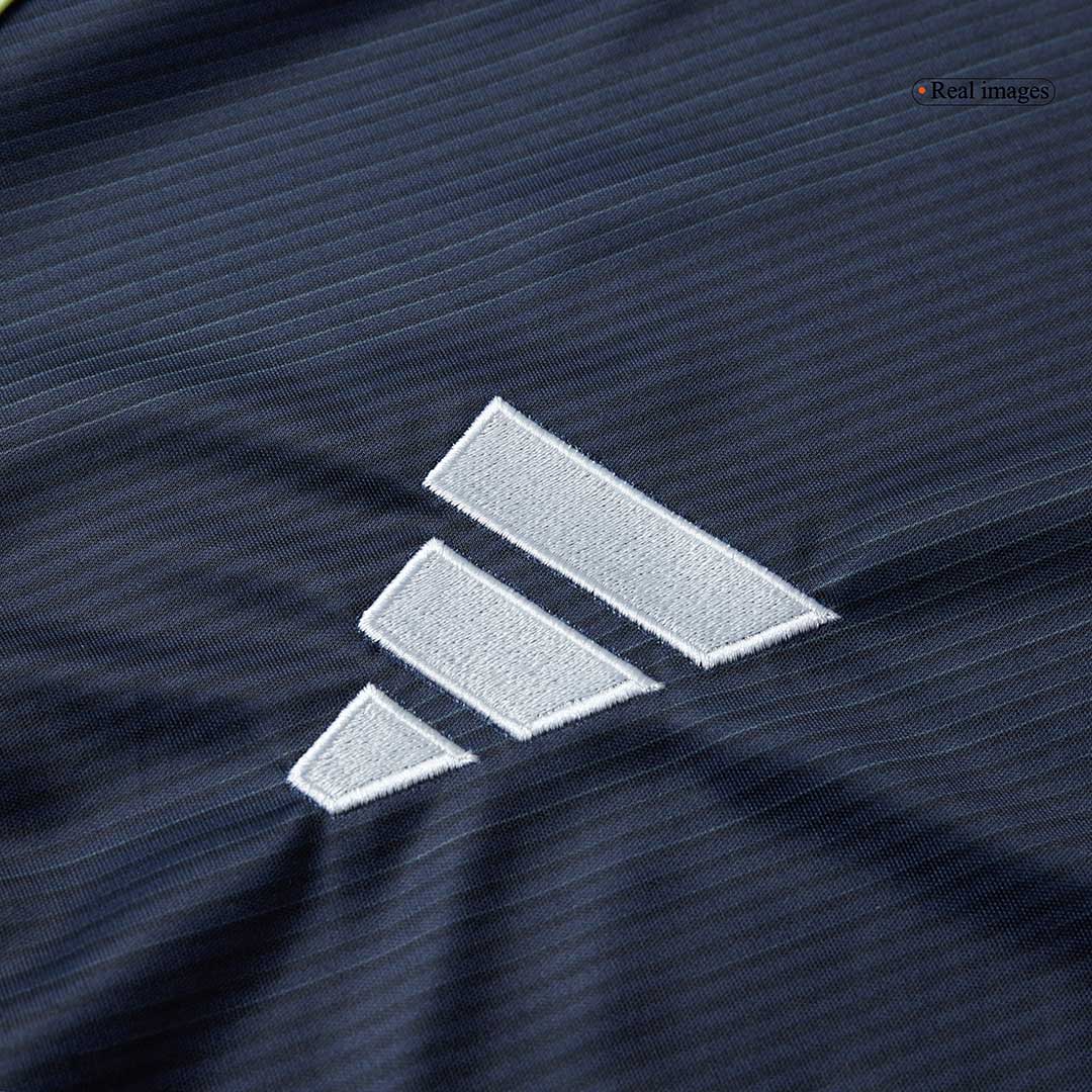 Real Madrid Away Long Sleeve Soccer Jersey 2025/26 Navy