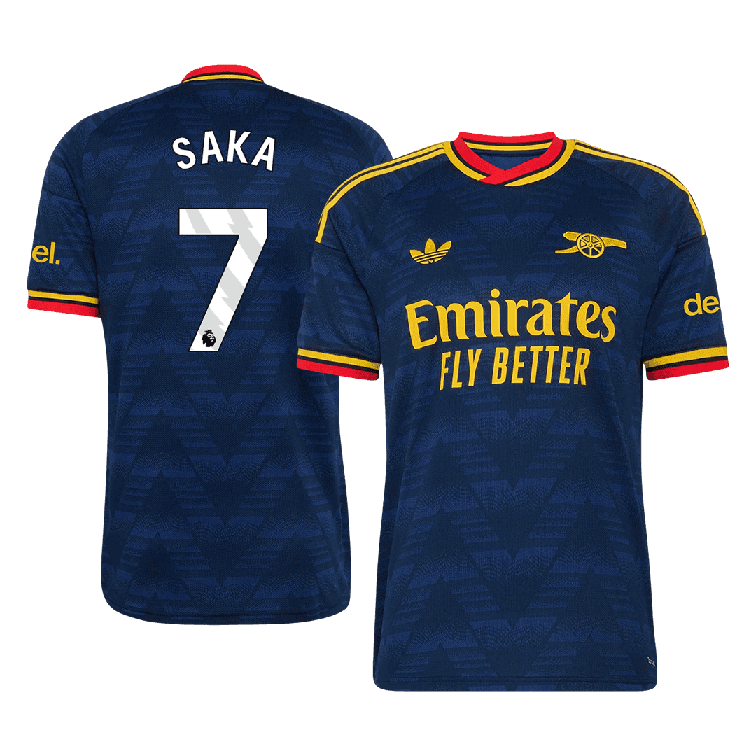 SAKA #7 Arsenal Away Soccer Jersey 2026/27 Royal Blue