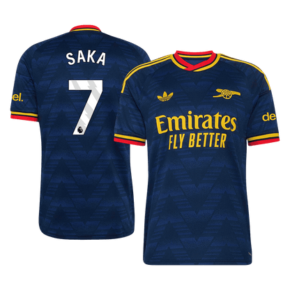 SAKA #7 Arsenal Away Soccer Jersey 2026/27 Royal Blue