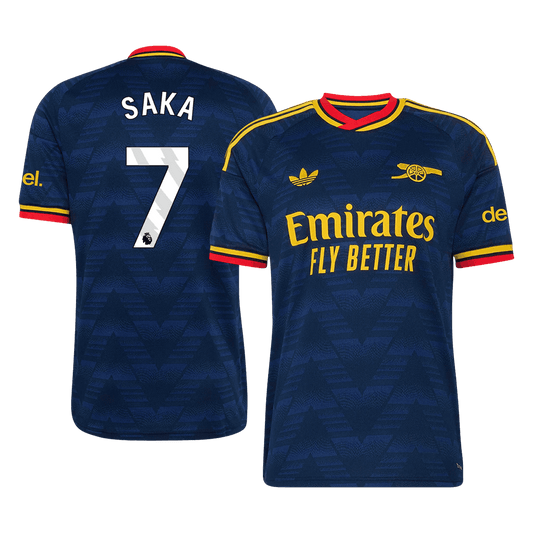 SAKA #7 Arsenal Away Soccer Jersey 2026/27 Royal Blue