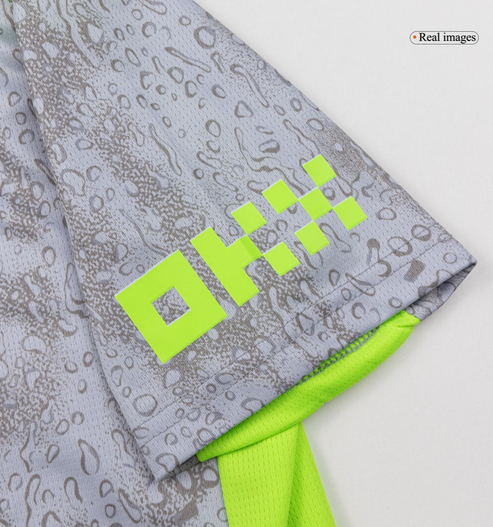 Kid's Manchester City Third Away Soccer Jersey Kit(Jersey+Shorts+Socks) 2025/26