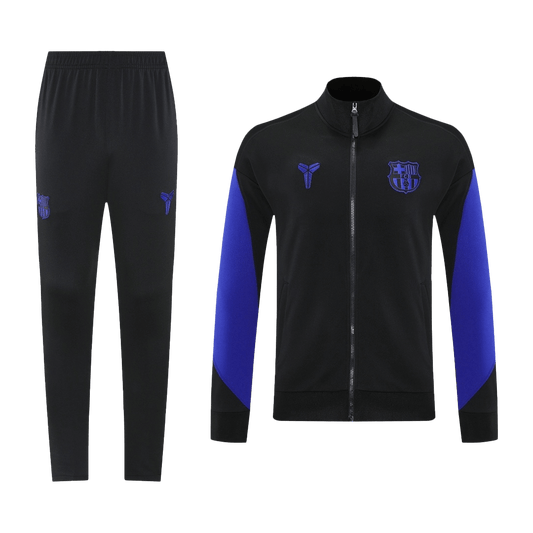 25/26 Barcelona Training Jacket Kit(Jacket+Pants) Black&Purple