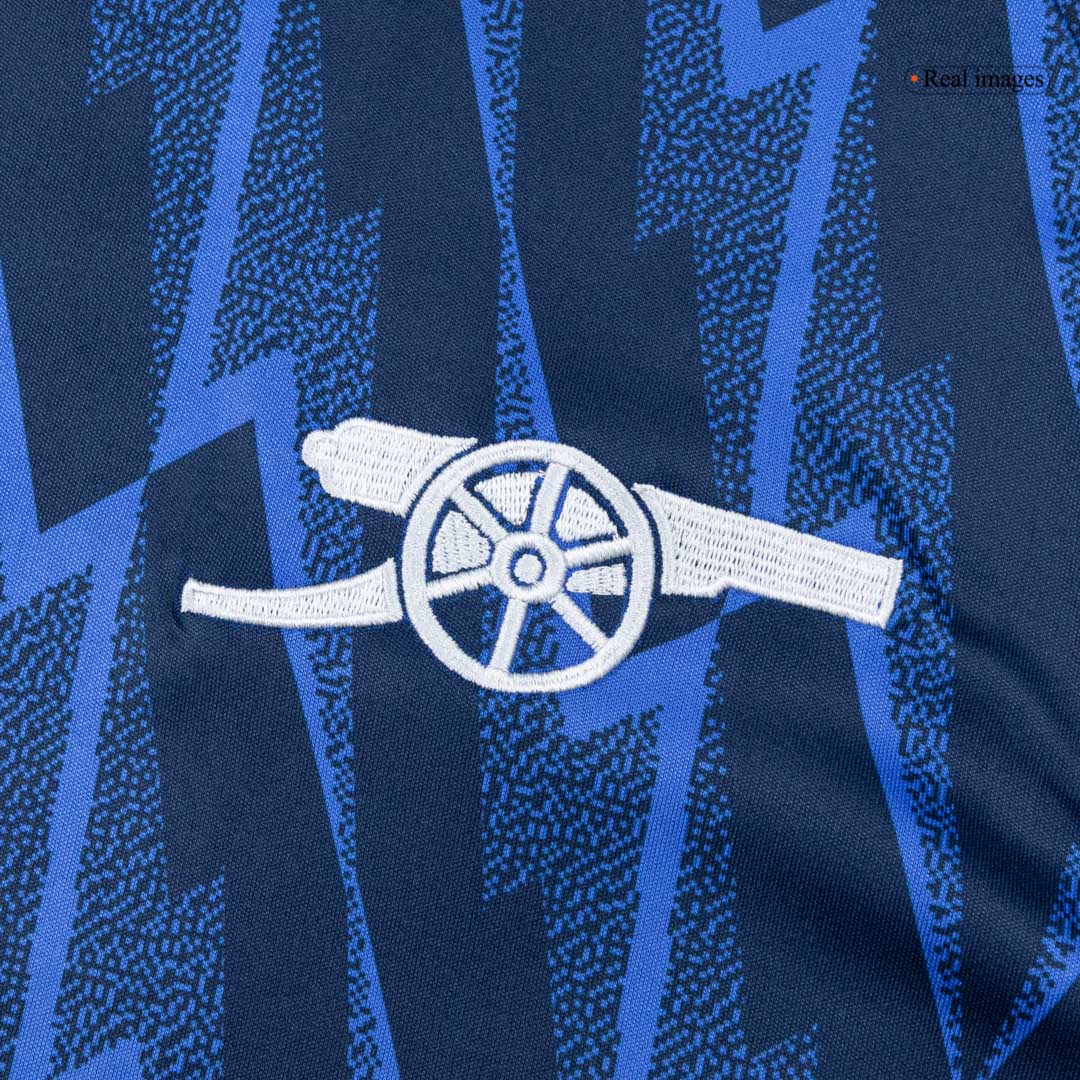 Arsenal Away Long Sleeve Soccer Jersey 25/26 Navy