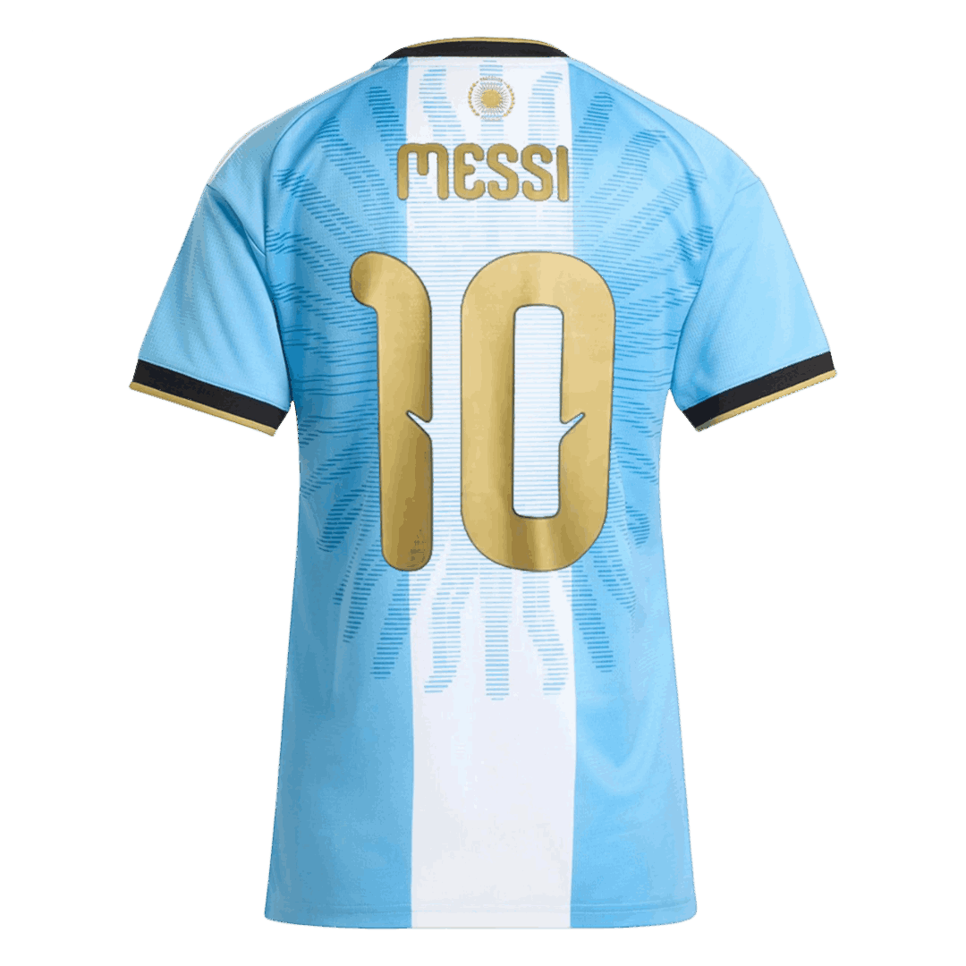 Messi #10 Women's Argentina x Messi Farewell Anniversary Soccer Jersey 2026 Blue&White