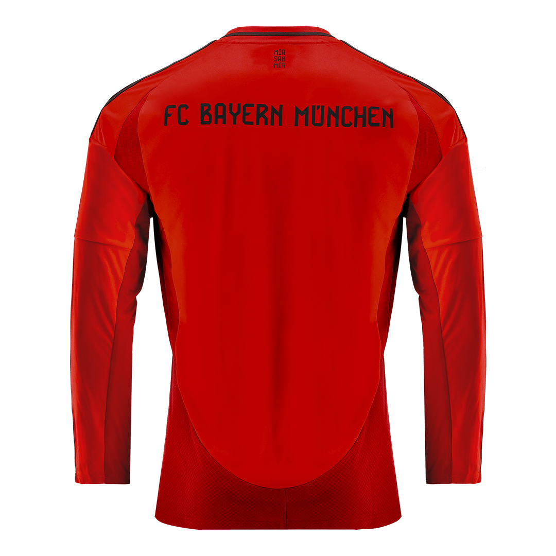 Bayern Munich Home Long Sleeve Soccer Jersey 2024/25