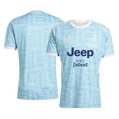 Juventus Away Soccer Jersey 2025/26 Blue
