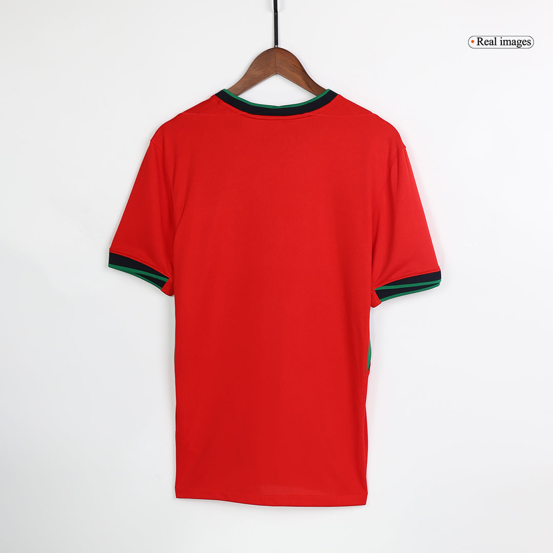 RONALDO #7 Portugal Home Soccer Jersey Kit(Jersey+Shorts) Euro 2024