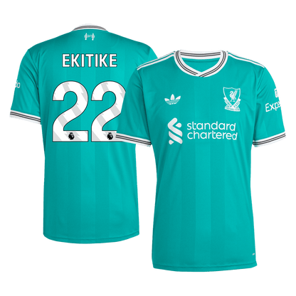 EKITIKE #22 Liverpool Third Away Soccer Jersey 2025/26