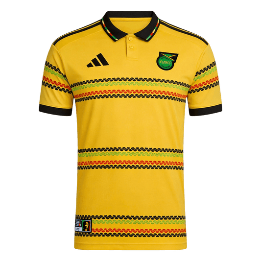 Jamaica Home Soccer Jersey World Cup 2026 Yellow