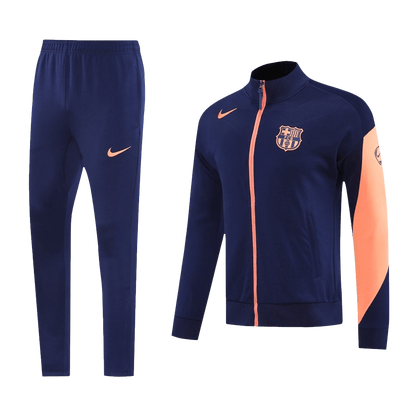 25/26 Barcelona Training Jacket Kit(Jacket+Pants) Navy&Orange