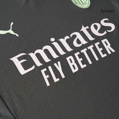 Authentic AC Milan Third Away Soccer Jersey 2024/25