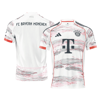 Bayern Munich Away Soccer Jersey 2025/26 White