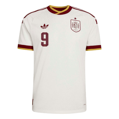 Authentic GAVI #9 Spain Away Soccer Jersey 2026