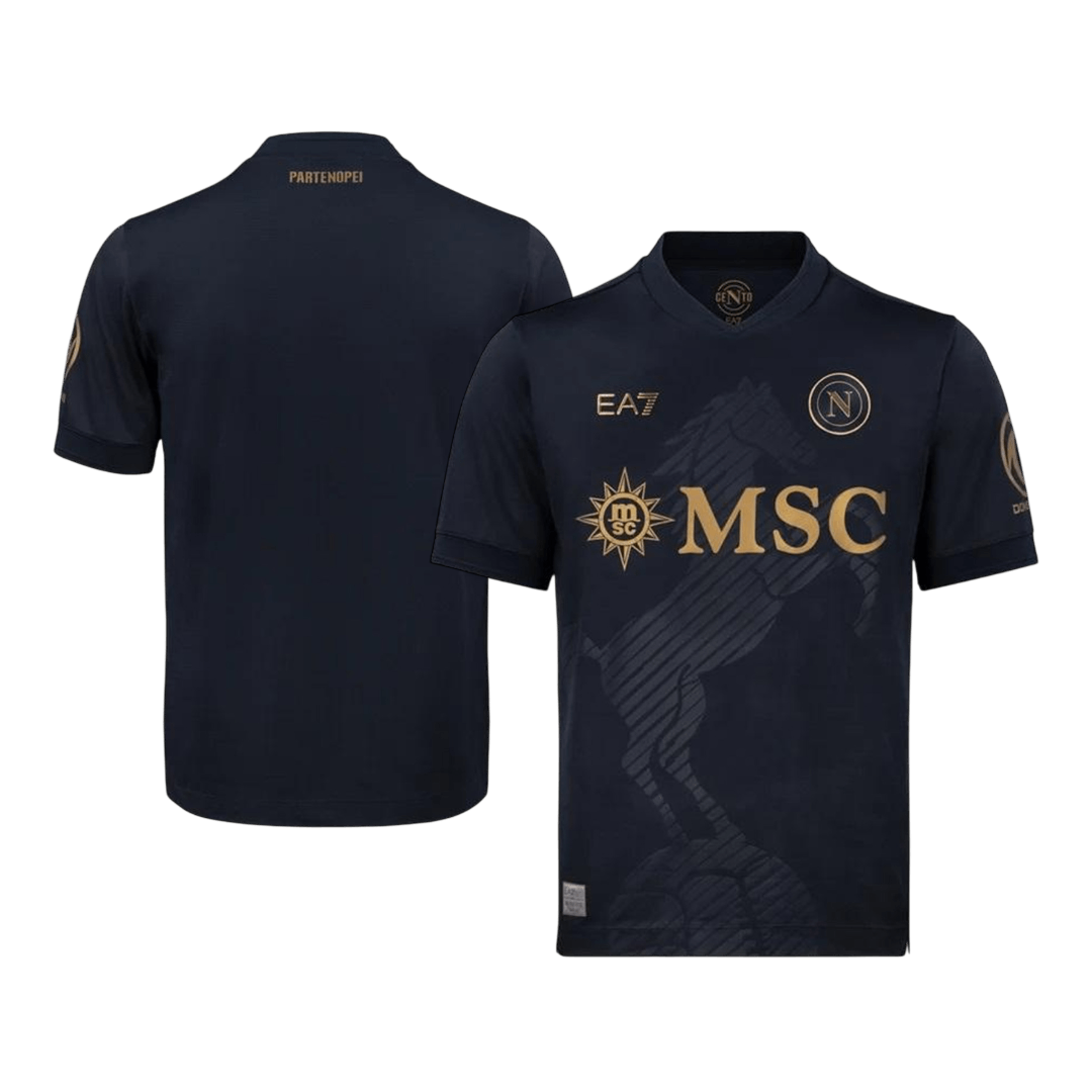 Napoli Third Euro Soccer Jersey 2026/27 Black
