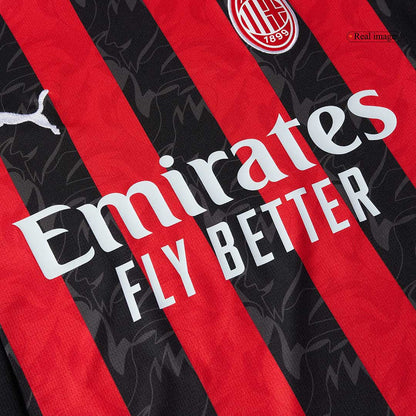 AC Milan Home Soccer Jersey Kit(Jersey+Shorts+Socks) 2025/26