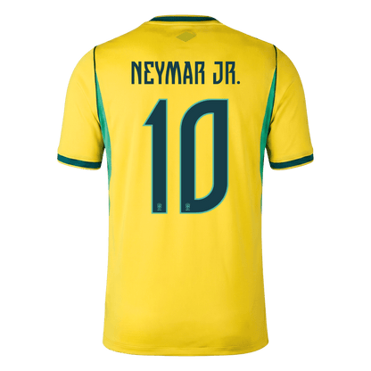 NEYMAR JR. #10 Brazil Home Soccer Jersey World Cup 2026 Yellow