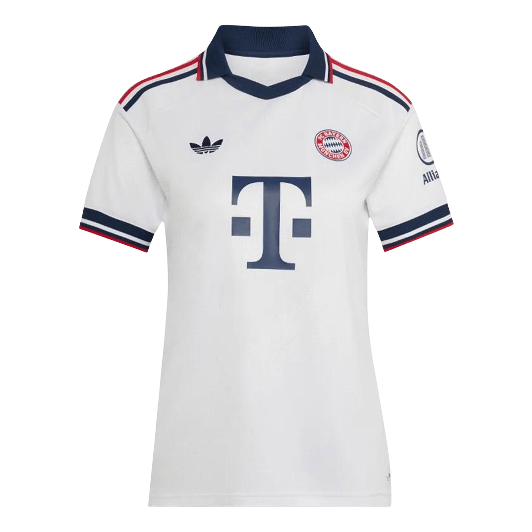 Women's Bayern Munich Away Soccer Jersey 2026/27 White