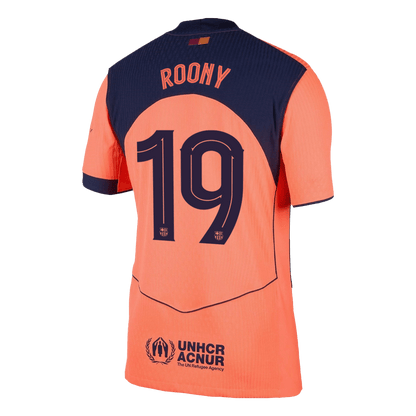 Authentic ROONY #19 Barcelona Third Away Soccer Jersey 2025/26