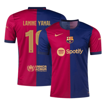 LAMINE YAMAL #19 Barcelona Home football shirt 2024/25 - UCL