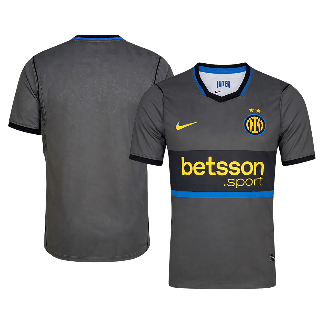 Inter Milan Third Soccer Jersey 2026/27 Gray