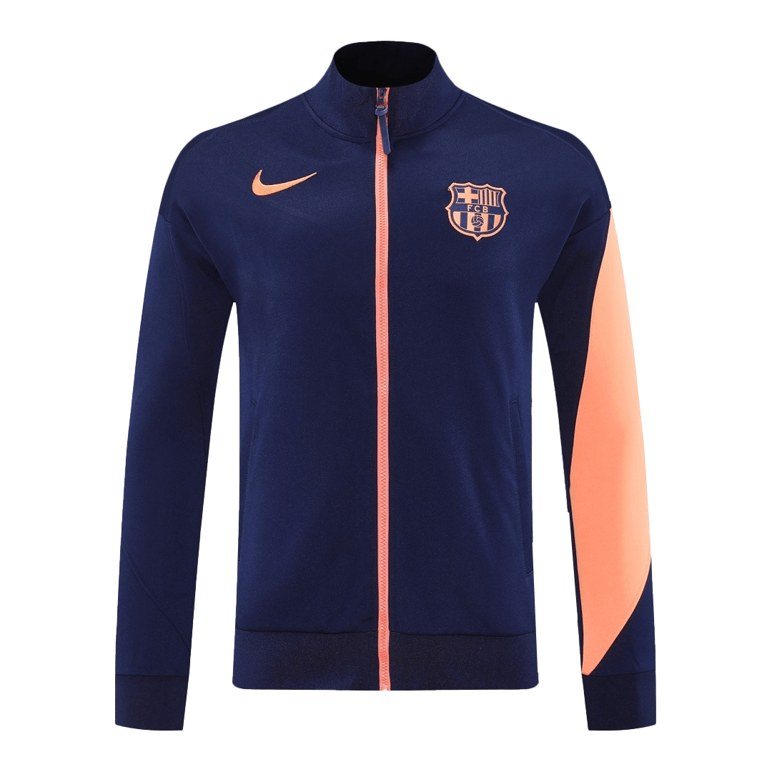 25/26 Barcelona Training Jacket Navy&Orange