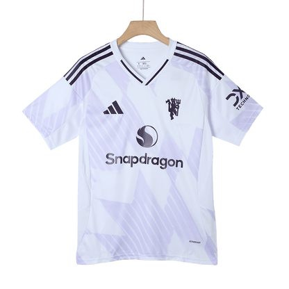 MOUNT #7 Manchester United Away Soccer Jersey 2025/26 White