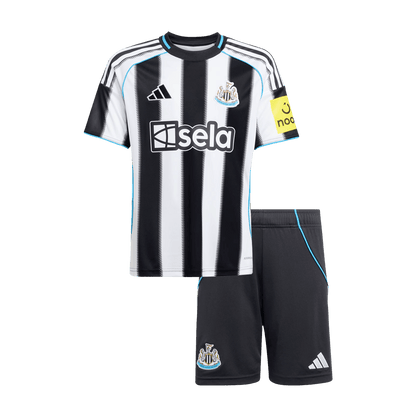 Kid's Newcastle United Home Soccer Jersey Kit(Jersey+Shorts) 2025/26
