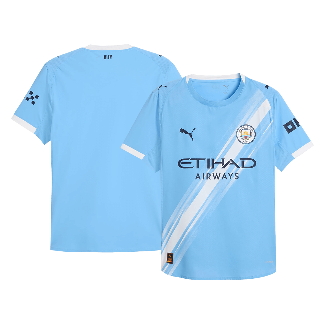 Authentic Manchester City Home Soccer Jersey 2025/26