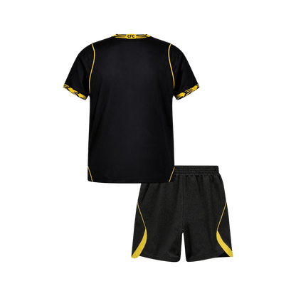 Kids Chelsea Away Soccer Jersey Kit (Jersey+Shorts) 2026/27 Black