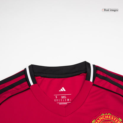 MOUNT #7 Manchester United Home Soccer Jersey 2025/26 Red