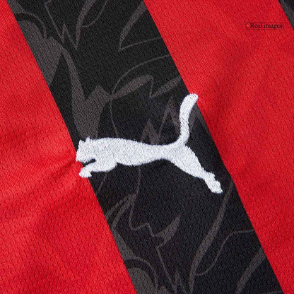 AC Milan Home Soccer Jersey Kit(Jersey+Shorts+Socks) 2025/26