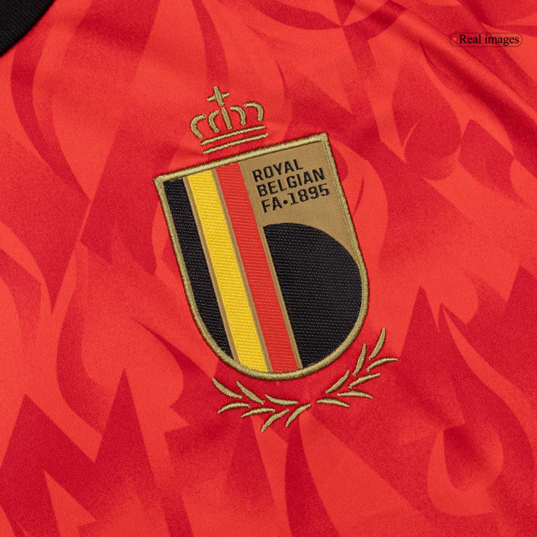 LUKAKU #9 Belgium Home Soccer Jersey World Cup 2026 Red