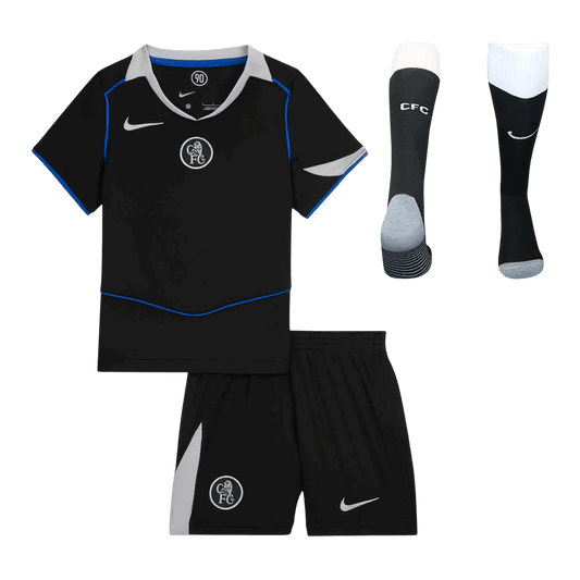 Kid's Chelsea Third Away Soccer Jersey Kit(Jersey+Shorts+Socks) 2025/26