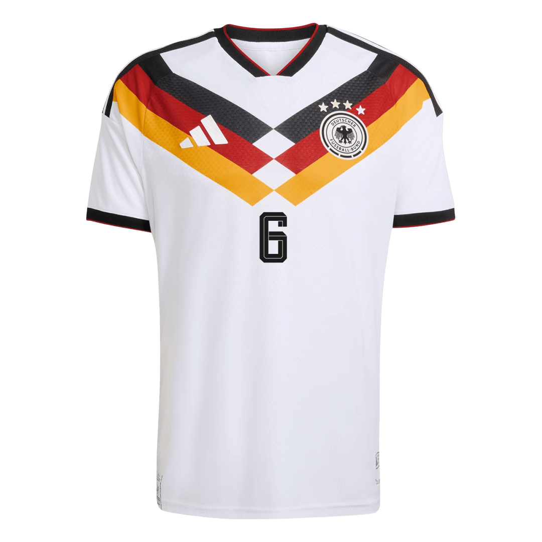 Authentic KIMMICH #6 Germany Home Soccer Jersey 2026