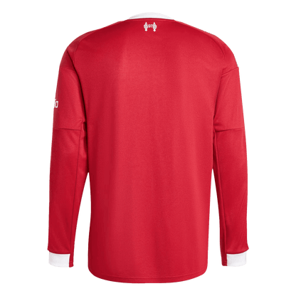Liverpool Home Long Sleeve Soccer Jersey 25/26 Red