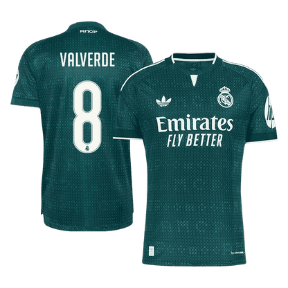 Authentic VALVERDE #8 Real Madrid Away Soccer Jersey 2026/27