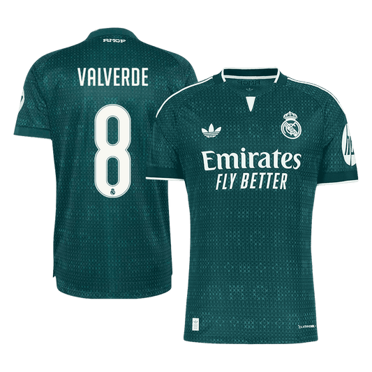 Authentic VALVERDE #8 Real Madrid Away Soccer Jersey 2026/27