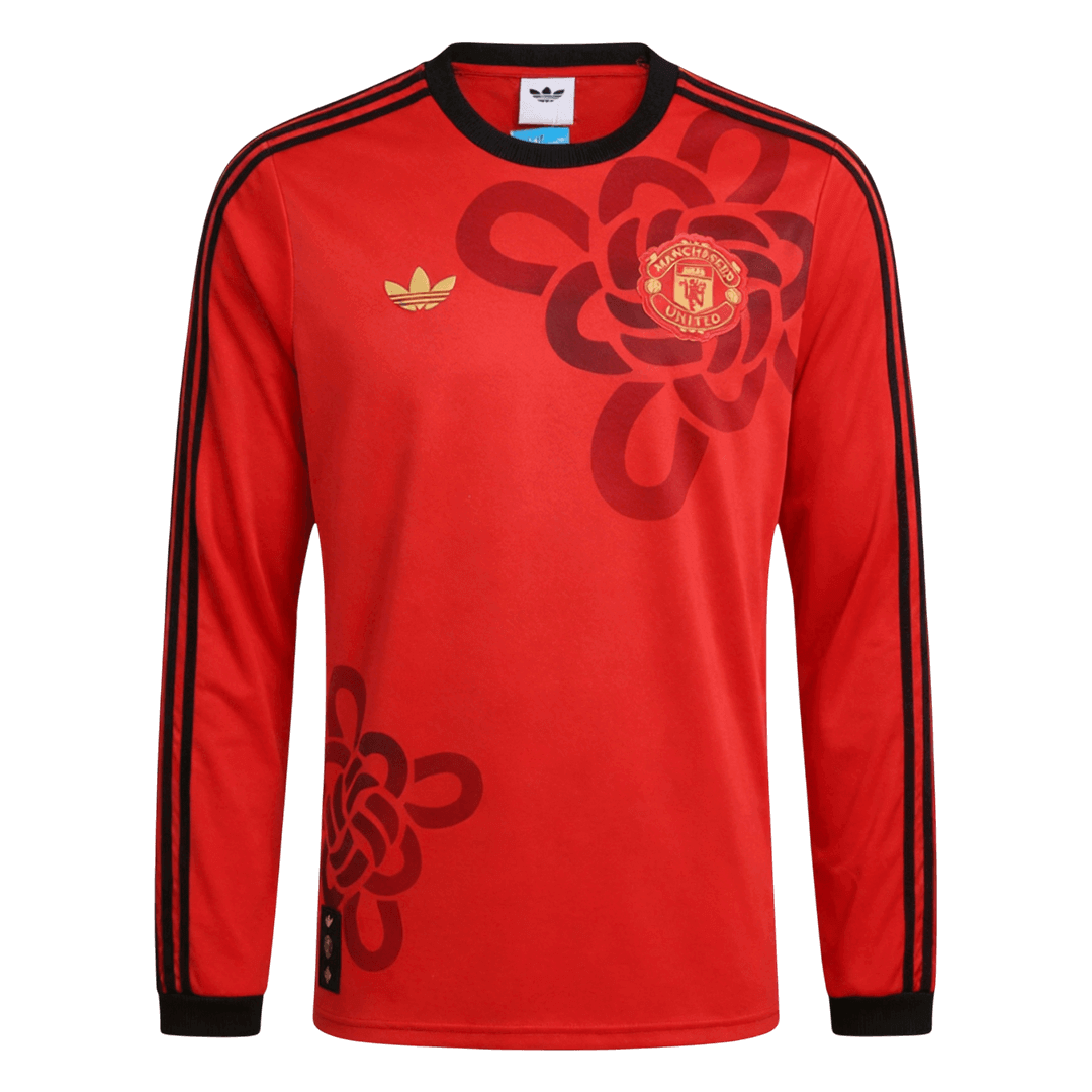Manchester United Long Sleeve Soccer Jersey 2025/26