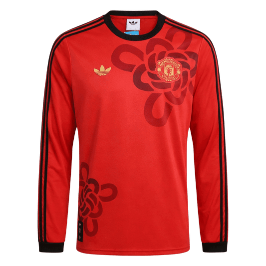 Manchester United CNY Long Sleeve Soccer Jersey 25/26 Red