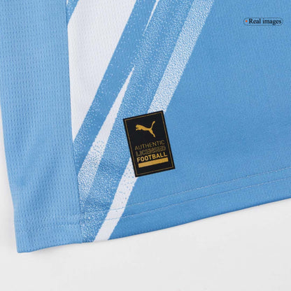 Manchester City Home Football Shirt 2025/26 Blue