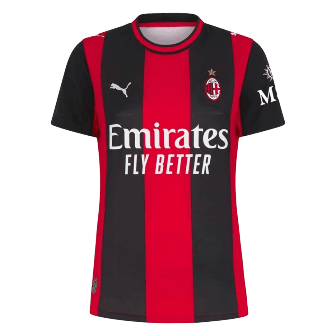 Women's AC Milan Home Soccer Jersey 2026/27 Red&Black